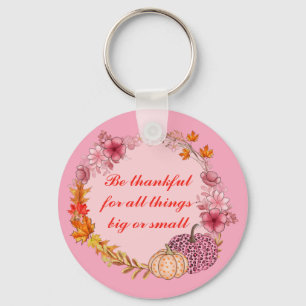 Chaveiro de Cotação de Fall Wreath