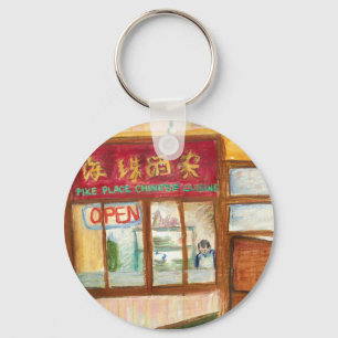 Chaveiro de cozinha chinesa (Pike Place Seattle)