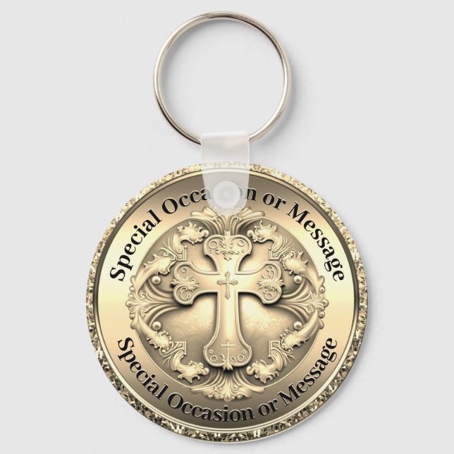 Chaveiro de Cruzamentos Personalizados (Frente)