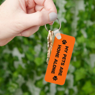 Chaveiro 😿 de Cuidados de Emergência com Animais 🐶 Chavei