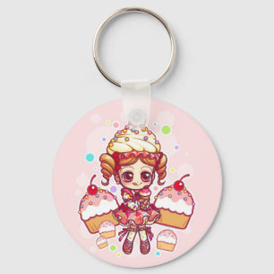chaveiro de Cupcake-chan
