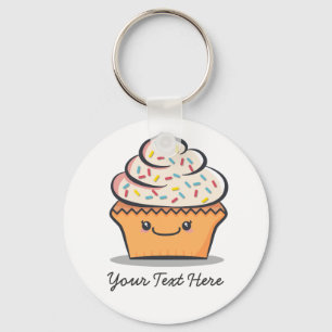 Chaveiro de Cupcake de de Cute Personalizado