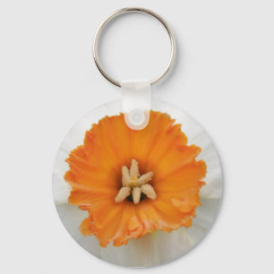 Chaveiro de Daffodilo Branco