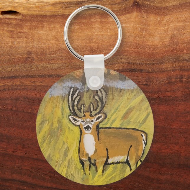 Chaveiro de Deer In Fall (Frente)