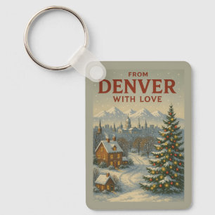 Chaveiro De Denver Com Amor Pingente de Natal