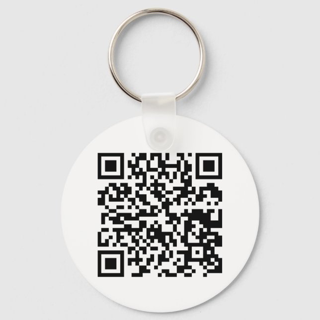 Chaveiro de Design de código QR (Frente)