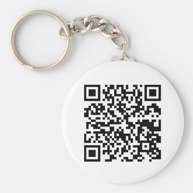 Chaveiro de Design de código QR (Frente)
