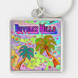 Chaveiro de Destino de Férias do Beverly Colinas