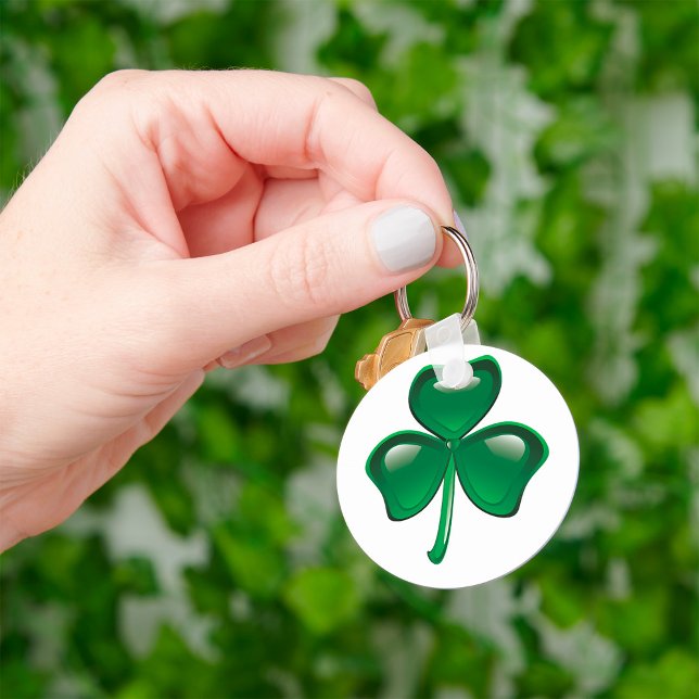 Chaveiro de Dia de São Patrício verde (Criador carregado)