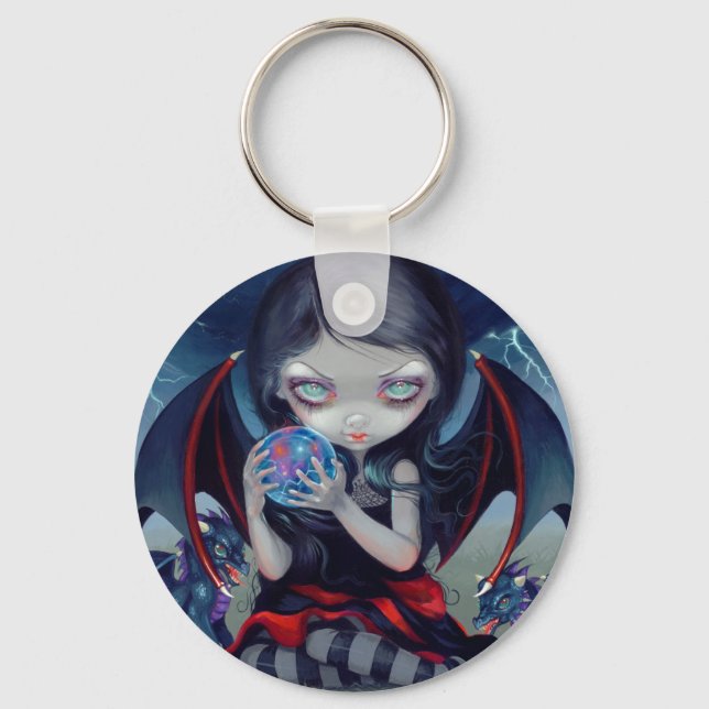 chaveiro de "Dragonismo Escuro" (Frente)