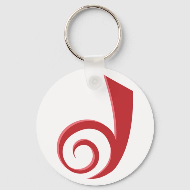 Chaveiro de Dreamwidth 'D' (Frente)