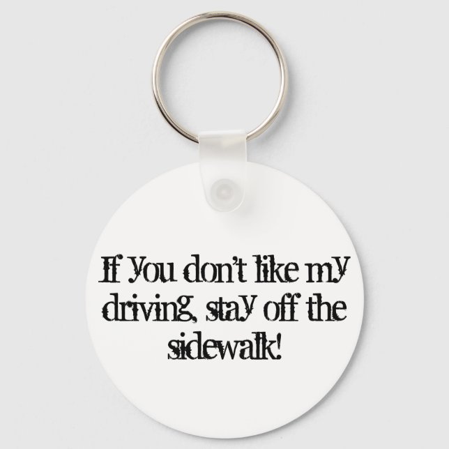 Chaveiro de driver inválido (Frente)