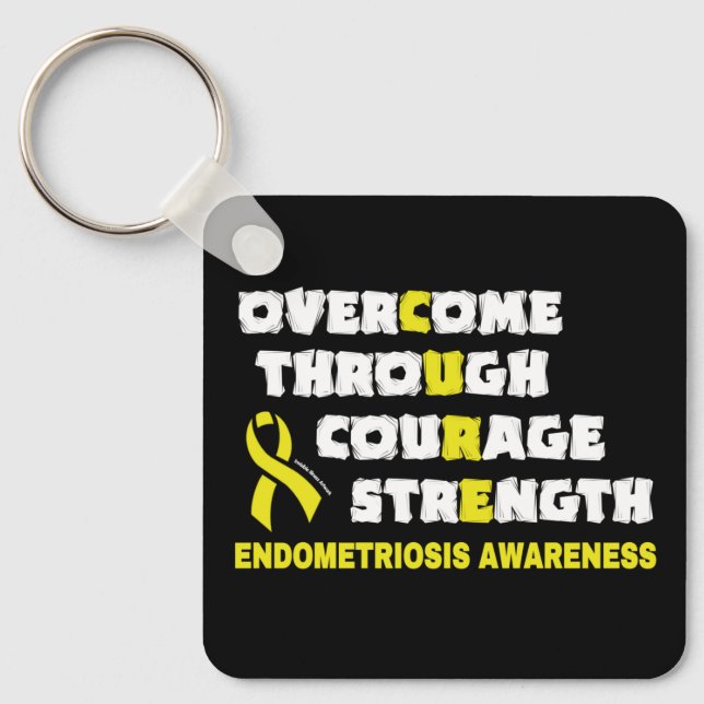 Chaveiro de endometriose (Frente)