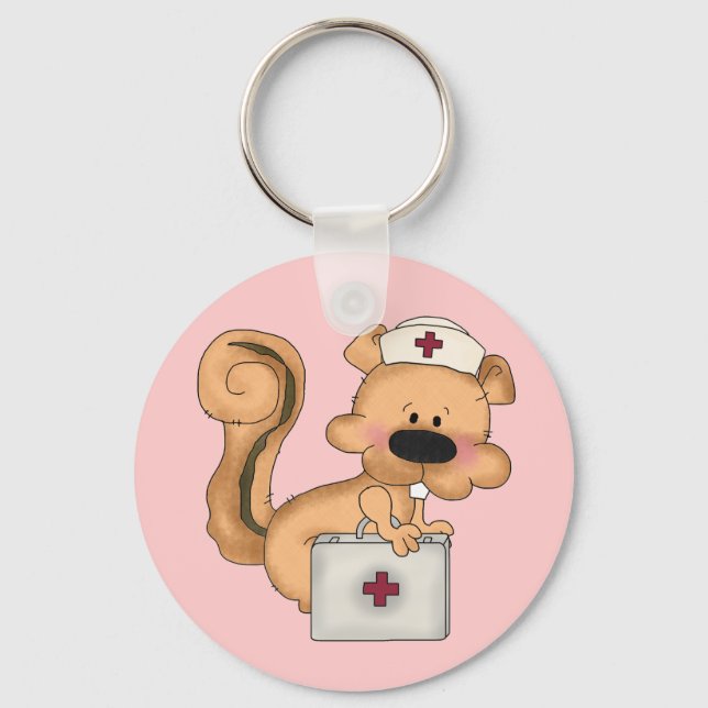 Chaveiro de Enfermeiro Squirrel (Frente)