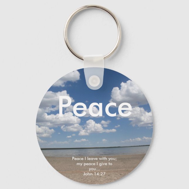 Chaveiro de Escritura "PEACE" (Frente)