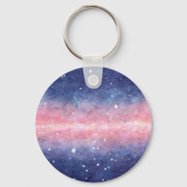 Chaveiro de Espaço de Aquarela