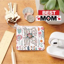 Chaveiro de especial de dia de as mães