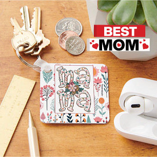 Chaveiro de especial de dia de as mães