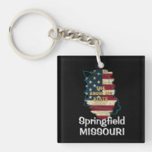 Chaveiro de Estado Personalizado do Missouri