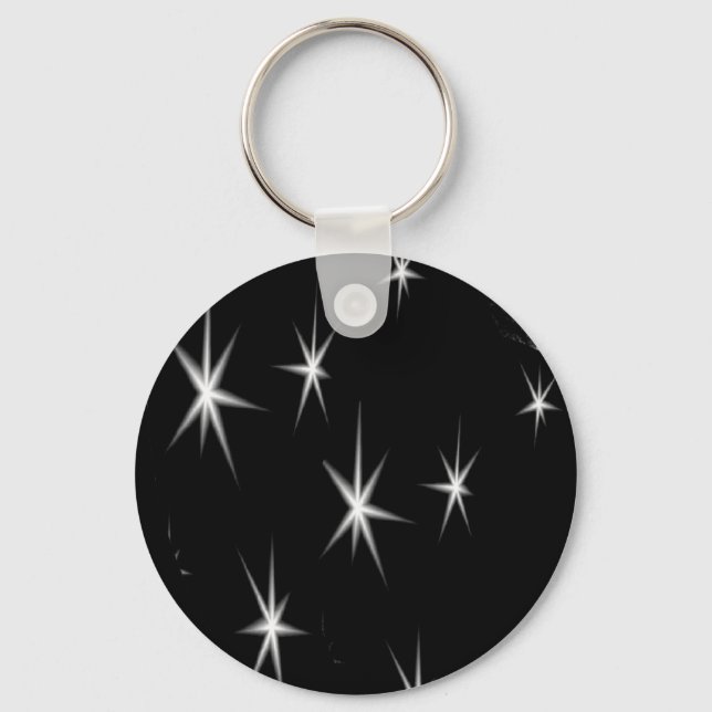 Chaveiro de estrelas brancas (Frente)