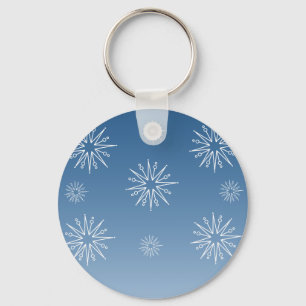 Chaveiro de Estrelas de Natal incríveis, Azul