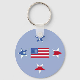 Chaveiro de Estrelas Patriotas