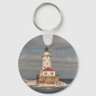 Chaveiro de Farol do Lago Michigan