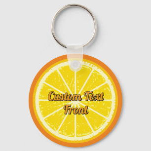 Chaveiro de Fatia Laranja