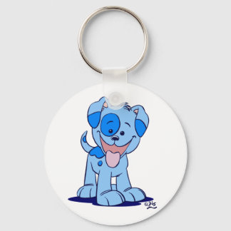 Chaveiro de filhote azul