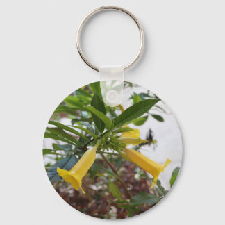 Chaveiro de Flor Amarela