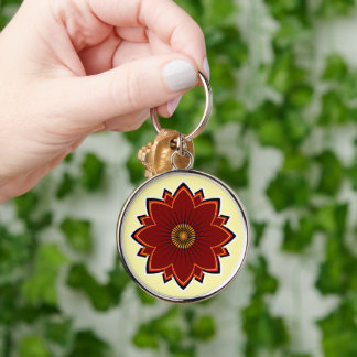 Chaveiro de Flor - Design Floral