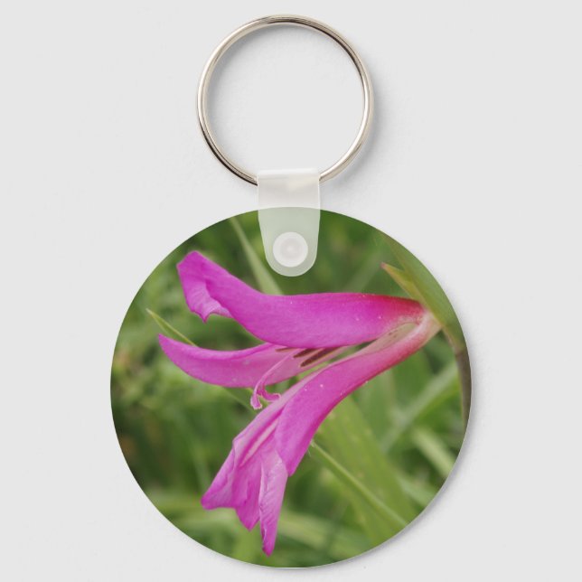 Chaveiro de Flor Rosa (Frente)
