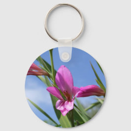 Chaveiro de Flores Rosa primavera