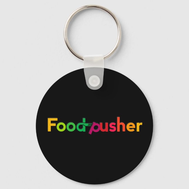 Chaveiro de FoodPusher (Frente)
