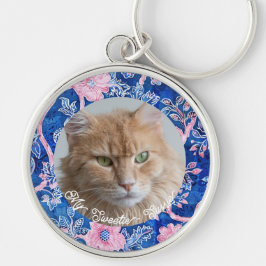 Chaveiro de Foto Personalizada do Gato Gato Gato