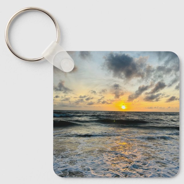 Chaveiro de Fotografia Personalizada Adicione seu  (Frente)