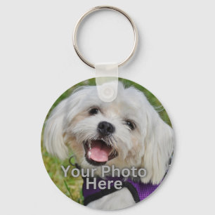 Chaveiro de Fotografia Pet Personalizada