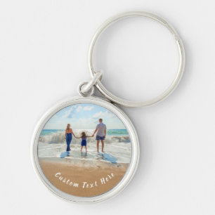 Chaveiro de Fotografias da Sua Família com Texto P