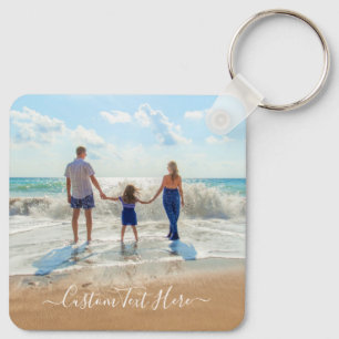 Chaveiro de Fotografias Personalizadas da Sua Famí