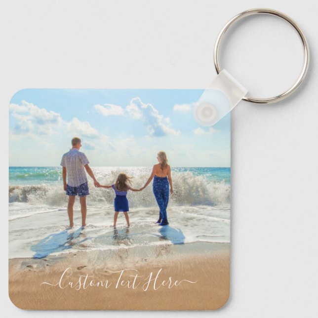 Chaveiro de Fotografias Personalizadas da Sua Famí (Verso)