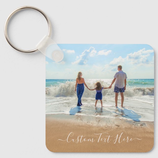 Chaveiro de Fotografias Personalizadas Ofereça as  (Frente)