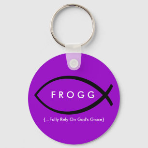 Chaveiro de FROGG (confie inteiramente na