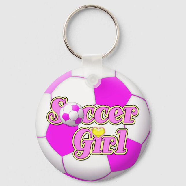 Chaveiro de Futebol Girl (Frente)