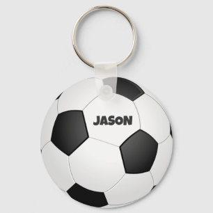 Chaveiro de futebol monograma
