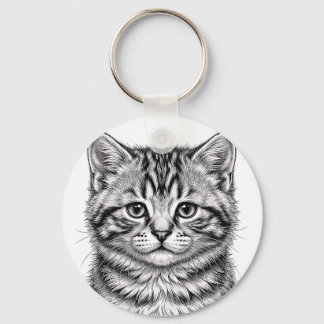 Chaveiro de Gatinho American Shorthair