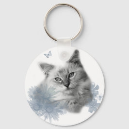 chaveiro de gatinho bonito