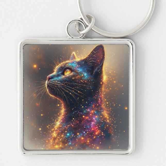 Chaveiro de gato o gato mágico (Frente)