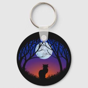 Chaveiro de Gato Preto Presentes Chaveiros de Gato