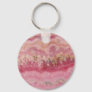 Chaveiro de Gemstone Rhodocrosite