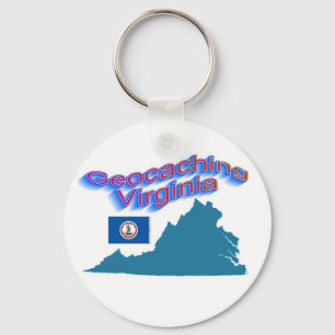 Chaveiro de Geocaching Virgínia